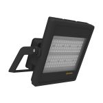 Ledvance LED-Scheinwerfer High Mast Aluminium Schwarz 280W 36000lm 110X30D - 740 Kaltweiß | IP66 - Asymmetrisch - Exkl. Treiber