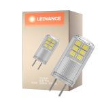 Ledvance Performance LED Capsule Klar GY6.35 2.2W 300lm - 827 Extra Warmweiß | Ersatz Für 28W