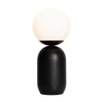 Nordlux Tischlampe Notti Metall Schwarz | Geeignet für 1x E14