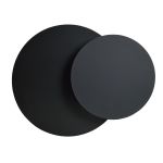 Emibig Wandleuchte Kreis Stahl Schwarz | Geeignet für 1x G9 - Max 8W
