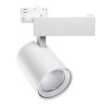 Noxion LED Schienenstrahler 3-Phasen Spot Stella Weiß 24W 2000lm 50D - 930 Warmweiß | Höchste Farbwiedergabe