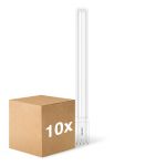Mehrfachpackung 10x Philips CorePro PL-L LED Glühbirne Mains 24W - 840 Kaltweiß | 4-Pins - Ersatz Für 55W