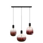 Calex XXL Marron Rot Komplettset - Including 3 XXL Glühbirnes + Cordset Rechteckig basis