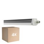 Mehrfachpackung 4x Ledvance Wasserdicht Deckenleuchte Feuchtigkeitsdicht FLEX Durchgangsverdrahtung 42W 6800lm - | IP66 - Ersatz Für 2x 58W