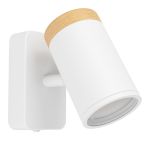 Eglo Wandleuchte Consuma Weiß, Braun | Geeignet für GU10