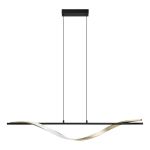 Eglo Pendelleuchte Conaprato Stahl Brushed Kupfer, Schwarz 20W 2500lm - 827-840-865 CCT | Dimmbar