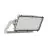 Ledvance LED-Scheinwerfer Max Aluminium Grau 600W 77600lm 65x120d - 830 Warmweiß | IP66 - Asymmetrisch