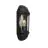 Ansell LED-Wandleuchte Latina Halblaterne Schwarz - Geeignet für E27 bis zu 42W | IP65