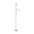 Eglo Stehlampe Up 2 Stahl Satin-Nickel | IP20 - Geeignet für 1x E27 