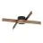 Eglo Connect.Z Smart Deckenleuchte Folcino-Z Stahl Bronze, Schwarz 36W 3720lm - 827-865 Abstimmbares Weiß + RGB | Dimmbar