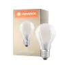 Ledvance Classic LED E27 Birne Fadenlampe Matt 7.5W 1055lm - 940 Cool white | Höchste Farbwiedergabe - Dimmbar - Ersatz für 75W