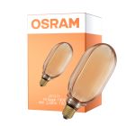 Osram Vintage 1906 LED E27 Globe Fadenlampe Gold 100mm 4W 220lm - 818 Extra Warmweiß | Dimmbar - Ersatz Für 60W