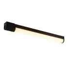 Nordlux Malaika 68 Wandleuchte Aluminium Schwarz 15W 1200lm - 830 Warmweiß | IP44