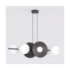 Emibig Pendelleuchte Volum Stahl Schwarz | Geeignet für 6x G9 - Max 8W