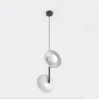 Emibig Pendelleuchte Vanila Stahl Grau | Geeignet für 2x G9 - Max 8W