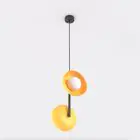 Emibig Pendelleuchte Vanila Stahl Orange | Geeignet für 2x G9 - Max 8W