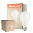 Mehrfachpackung 4x Ledvance  Classic LED E27 Birne Fadenlampe Matt 24W 3452lm - 840 Kaltweiß | Ersatz Für 200W