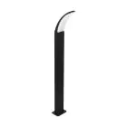 Eglo Sockellampe Fiumicino Außenbeleuchtung Aluminium Schwarz 11.5W 1200lm - 830 Warmweiß