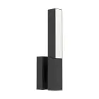 Eglo Wandleuchte Ugento Stahl Schwarz 4W 460lm - 830 Warmweiß | IP65